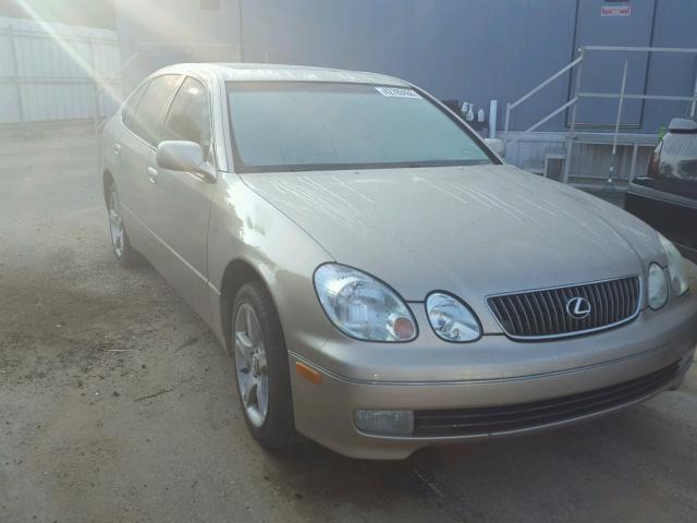 JT8BL69S620009424 - 2002 LEXUS GS 430 GOLD photo 1