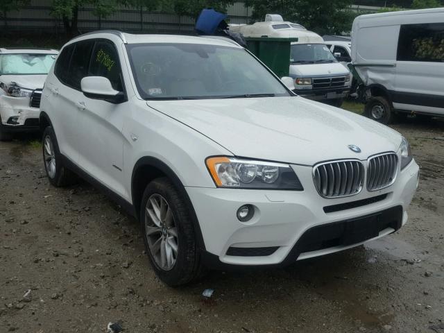 5UXWX9C53E0D28961 - 2014 BMW X3 XDRIVE2 WHITE photo 1