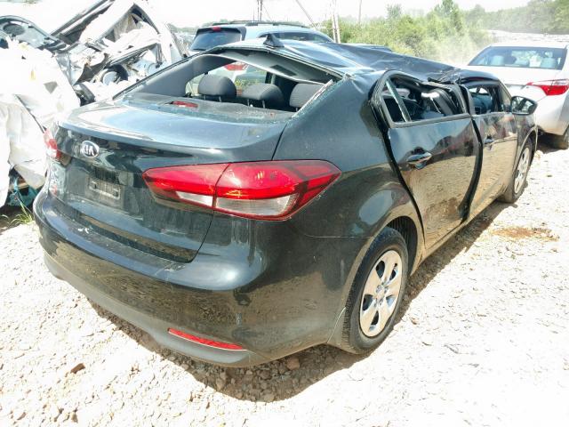 3KPFL4A77JE256357 - 2018 KIA FORTE LX BLACK photo 4