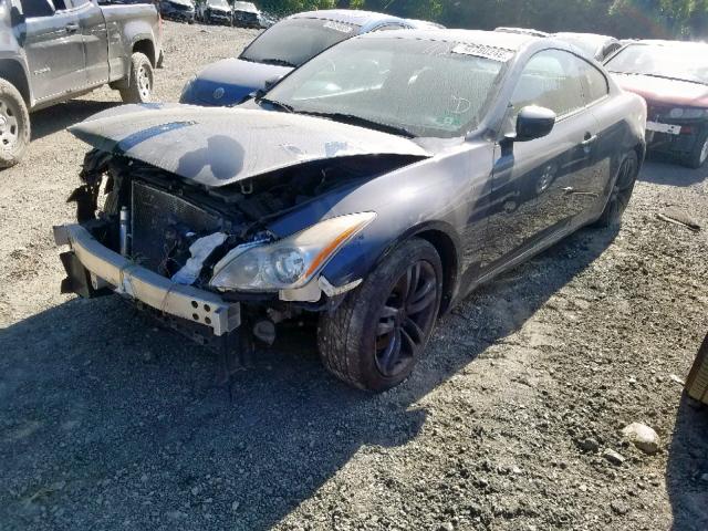 JNKCV64EX8M120737 - 2008 INFINITI G37 BASE SILVER photo 2