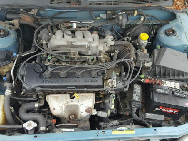 3N1AB41D0XL104897 - 1999 NISSAN SENTRA BAS BLUE photo 7