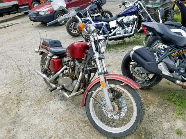 3A47169H6 - 1976 HARLEY-DAVIDSON SPORTSTER RED photo 1