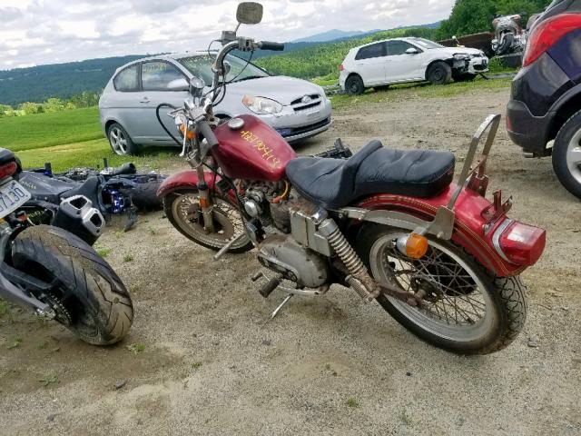 3A47169H6 - 1976 HARLEY-DAVIDSON SPORTSTER RED photo 3
