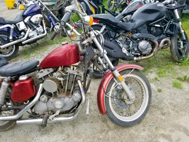 3A47169H6 - 1976 HARLEY-DAVIDSON SPORTSTER RED photo 5
