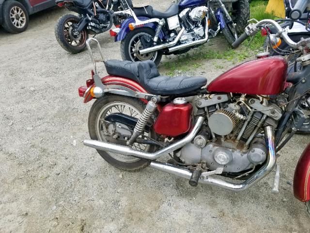 3A47169H6 - 1976 HARLEY-DAVIDSON SPORTSTER RED photo 6