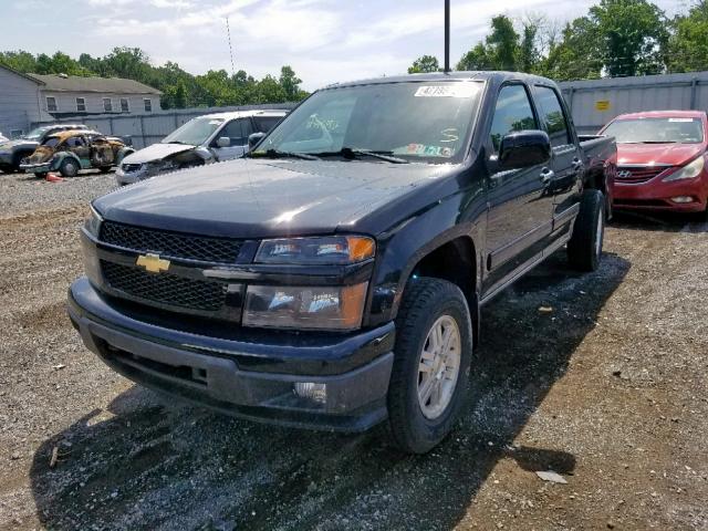 1GCHTCFE0C8161596 - 2012 CHEVROLET COLORADO L BLACK photo 2
