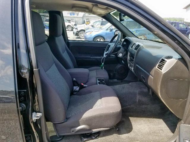 1GCHTCFE0C8161596 - 2012 CHEVROLET COLORADO L BLACK photo 5