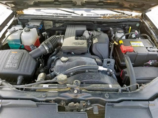 1GCHTCFE0C8161596 - 2012 CHEVROLET COLORADO L BLACK photo 7