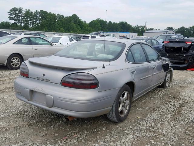 1G2WJ52J0YF129735 - 2000 PONTIAC GRAND PRIX SILVER photo 4