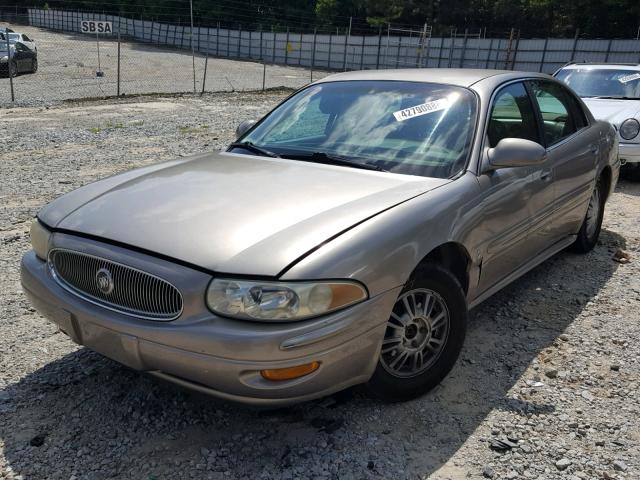 1G4HP54K224112104 - 2002 BUICK LESABRE CU TAN photo 2