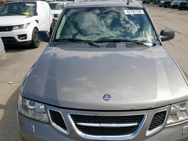 5S3ET13M562806232 - 2006 SAAB 9-7X ARC GRAY photo 9