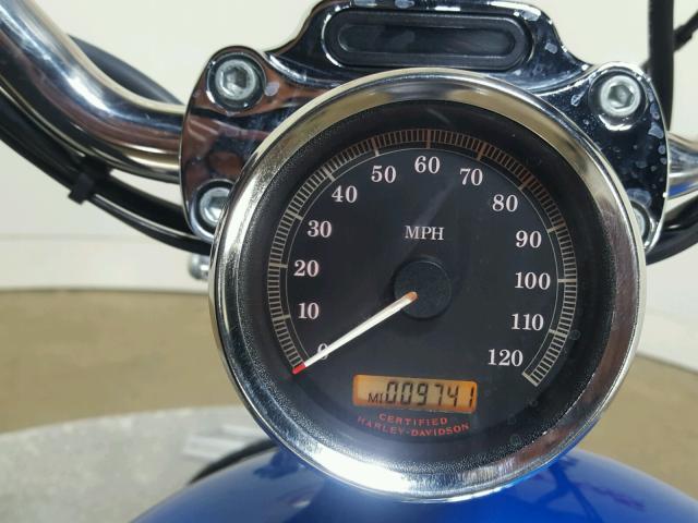 1HD4CJM184K415349 - 2004 HARLEY-DAVIDSON XL883 C BLUE photo 10