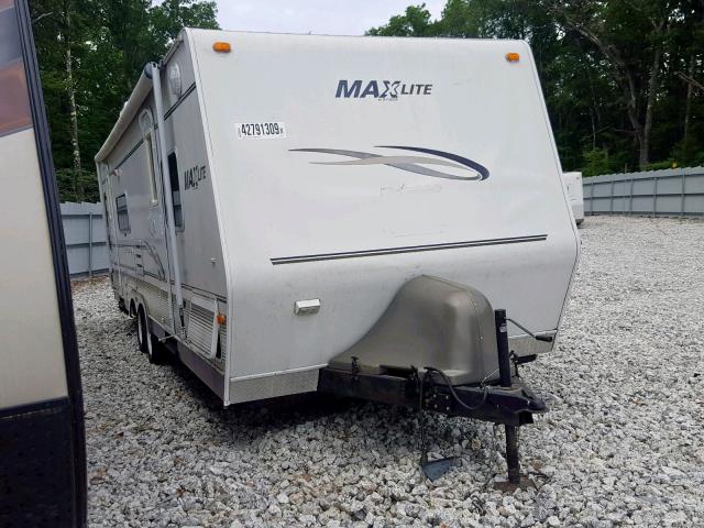 4WYT32M2751500918 - 2006 MAX TRAILER WHITE photo 1