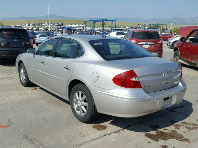 2G4WD582271248228 - 2007 BUICK LACROSSE C SILVER photo 3