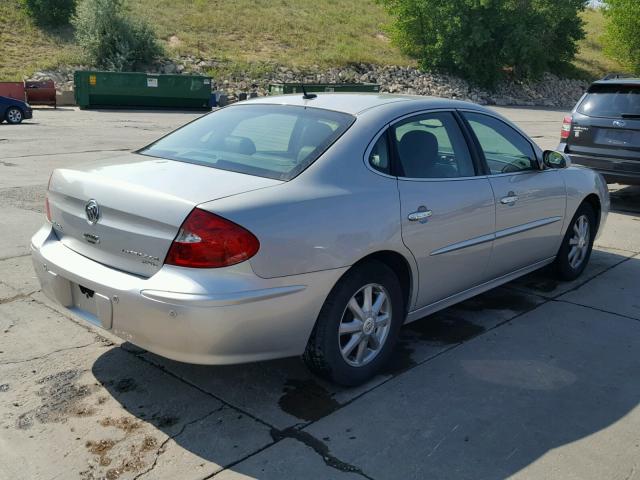 2G4WD582271248228 - 2007 BUICK LACROSSE C SILVER photo 4