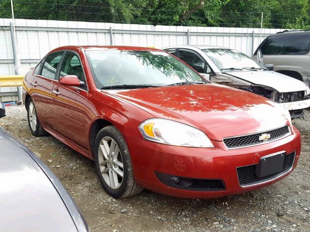 2G1WC5E30E1155637 - 2014 CHEVROLET IMPALA LIM RED photo 1