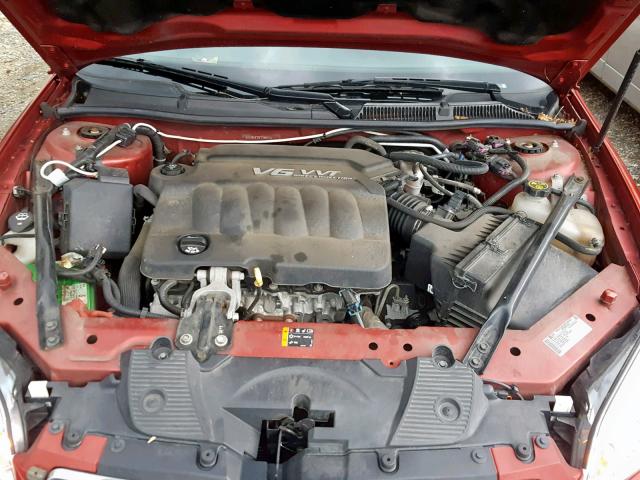 2G1WC5E30E1155637 - 2014 CHEVROLET IMPALA LIM RED photo 7