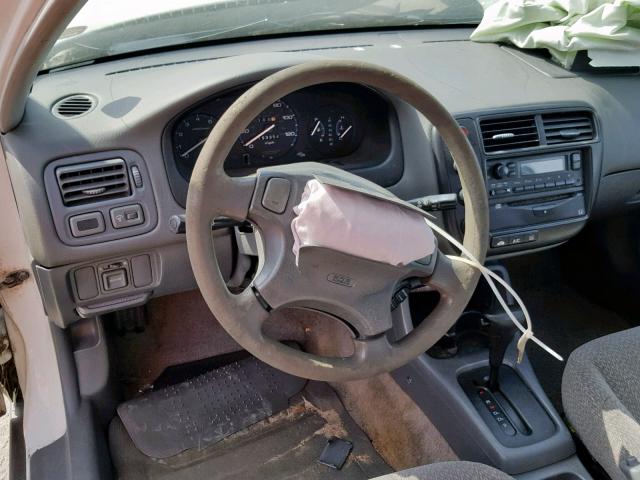 1HGEJ6678XL028391 - 1999 HONDA CIVIC LX WHITE photo 9