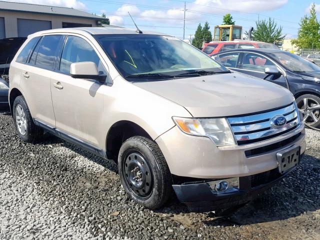 2FMDK48C67BB22898 - 2007 FORD EDGE SEL GOLD photo 1