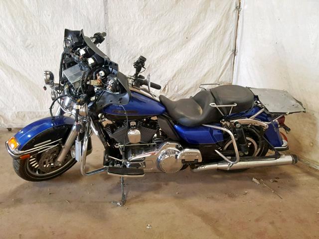 1HD1KEM10AB622598 - 2010 HARLEY-DAVIDSON FLHTK BLUE photo 9