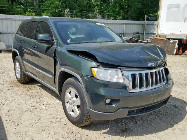 1J4RS4GG0BC627630 - 2011 JEEP GRAND CHER GREEN photo 1