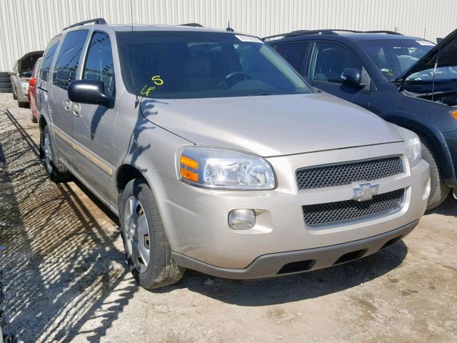 1GNDV33109D120208 - 2009 CHEVROLET UPLANDER L BEIGE photo 1