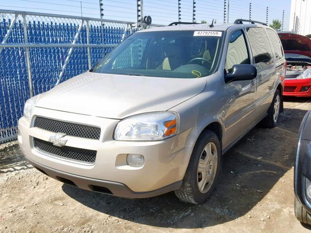 1GNDV33109D120208 - 2009 CHEVROLET UPLANDER L BEIGE photo 2