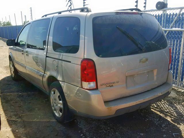 1GNDV33109D120208 - 2009 CHEVROLET UPLANDER L BEIGE photo 3