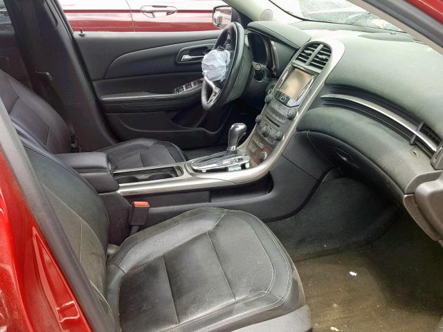 1G11H5SA9DF182664 - 2013 CHEVROLET MALIBU LTZ წითელი ფოტო 5