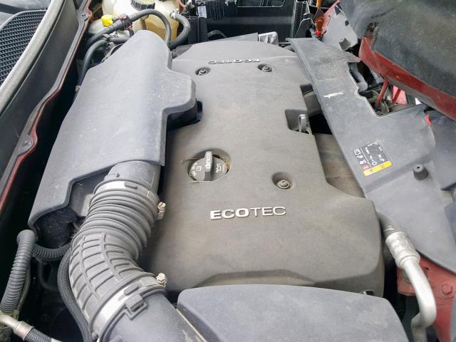 1G11H5SA9DF182664 - 2013 CHEVROLET MALIBU LTZ წითელი ფოტო 7