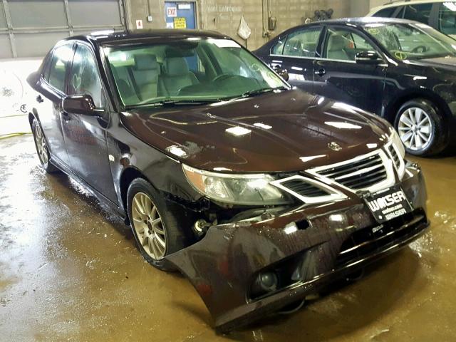 YS3FA4CY6B1301989 - 2011 SAAB 9-3 2.0T BURGUNDY photo 1