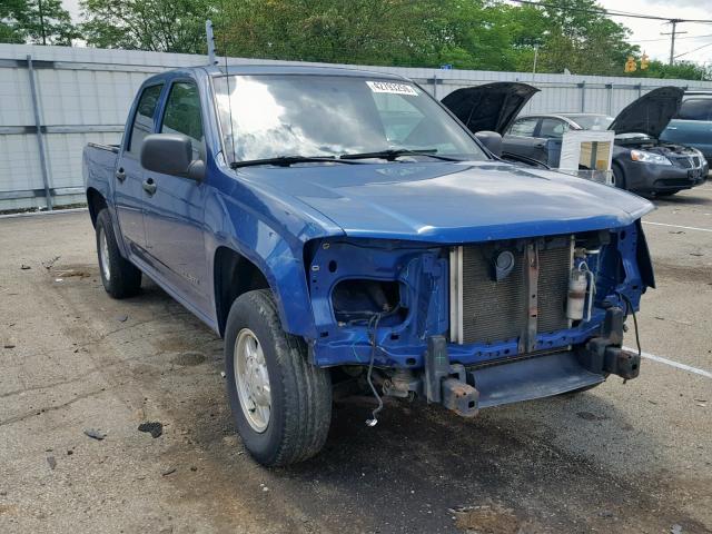 1GCCS138458196158 - 2005 CHEVROLET COLORADO BLUE photo 1