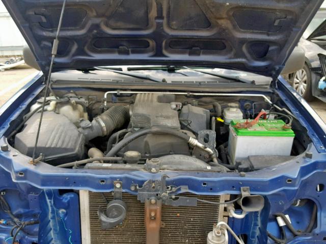 1GCCS138458196158 - 2005 CHEVROLET COLORADO BLUE photo 7