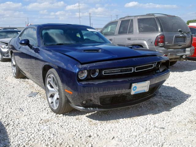 2C3CDZBG2FH719162 - 2015 DODGE CHALLENGER BLUE photo 1