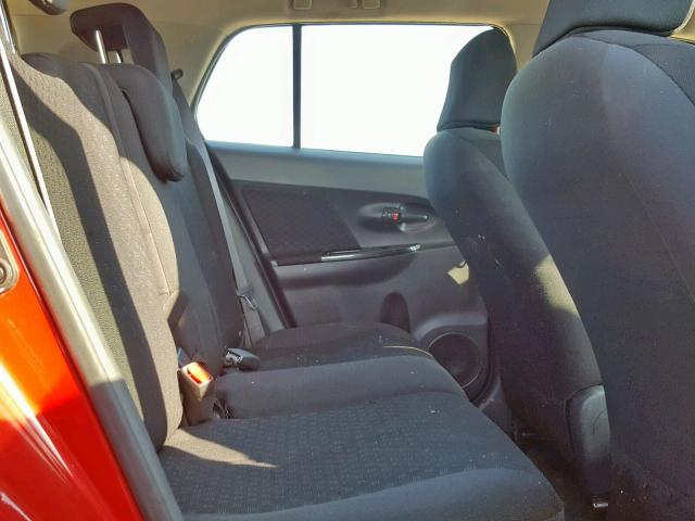 JTKKU10408J028742 - 2008 SCION XD RED photo 6