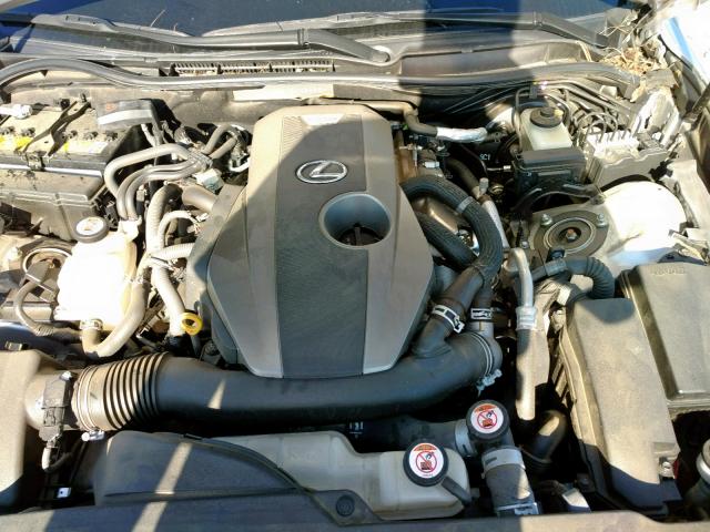 JTHBA1D25H5048498 - 2017 LEXUS IS 200T SILVER photo 7