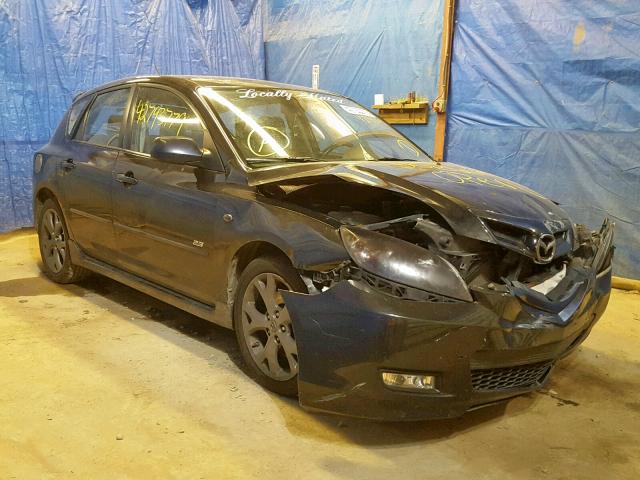 JM1BK344491233887 - 2009 MAZDA 3 S BLACK photo 1