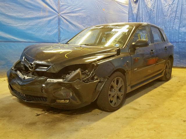 JM1BK344491233887 - 2009 MAZDA 3 S BLACK photo 2