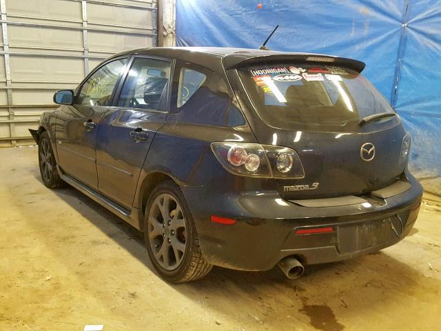 JM1BK344491233887 - 2009 MAZDA 3 S BLACK photo 3