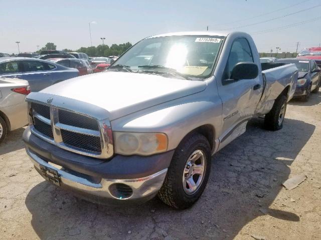 1D7HA16KX3J535937 - 2003 DODGE RAM 1500 S SILVER photo 2