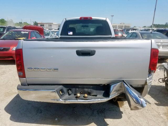 1D7HA16KX3J535937 - 2003 DODGE RAM 1500 S SILVER photo 6