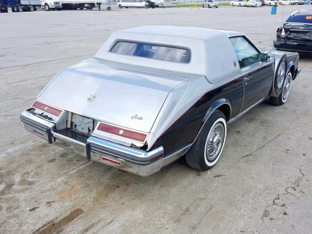 6S699AE675624 - 1980 CADILLAC SEVILLE BLACK photo 4