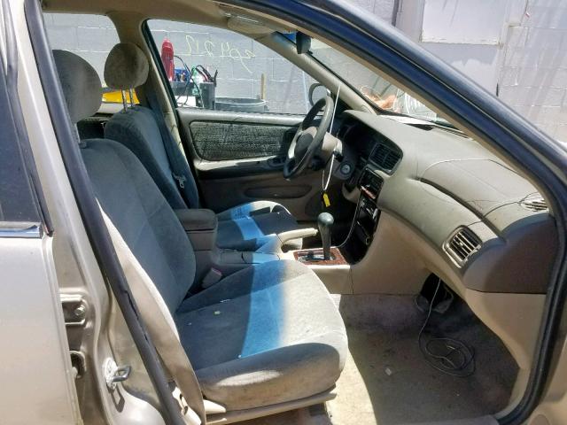 1N4DL01D81C232796 - 2001 NISSAN ALTIMA XE BROWN photo 5