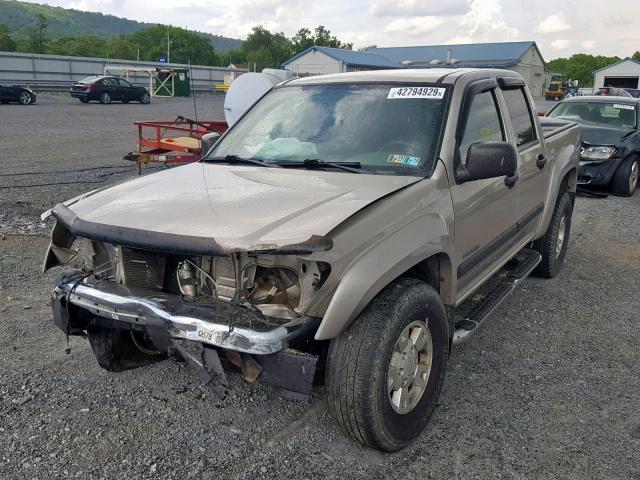 1GCDT136248143814 - 2004 CHEVROLET COLORADO GRAY photo 2