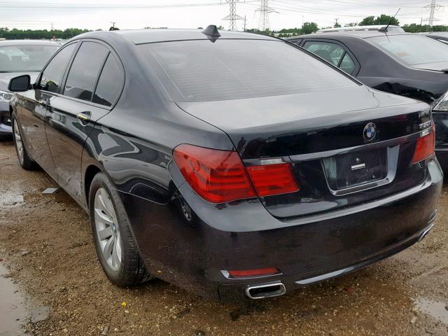 WBAKC6C56ACL67993 - 2010 BMW 750 I BLACK photo 3