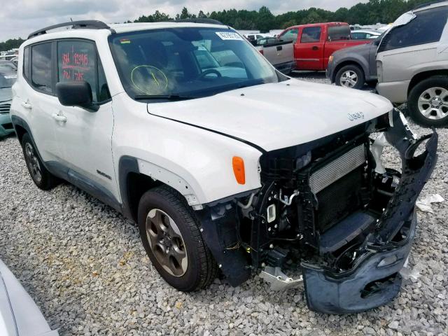 ZACCJAAB5HPE52922 - 2017 JEEP RENEGADE S 白色 照片 1