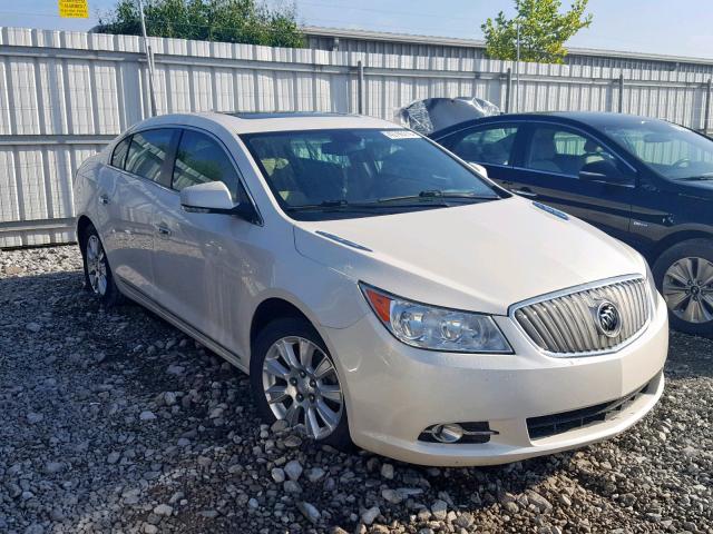 1G4GD5ER9CF356113 - 2012 BUICK LACROSSE P WHITE photo 1