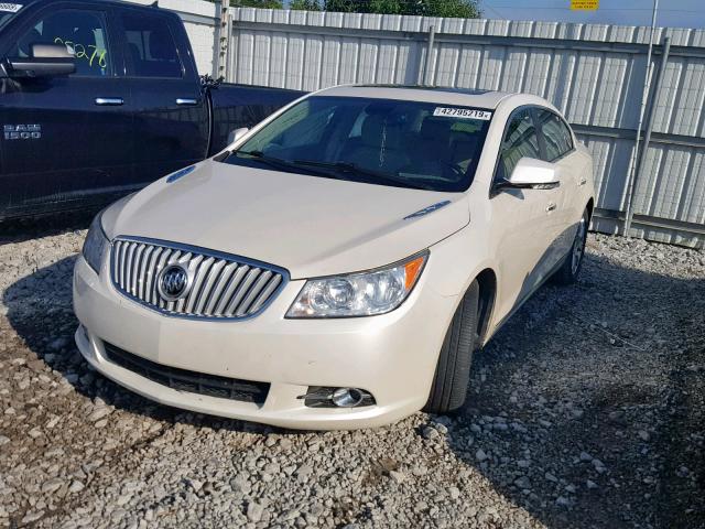 1G4GD5ER9CF356113 - 2012 BUICK LACROSSE P WHITE photo 2