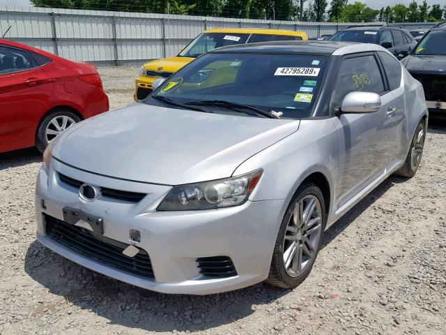JTKJF5C78B3012464 - 2011 TOYOTA SCION TC ვერცხლისფერი ფოტო 2