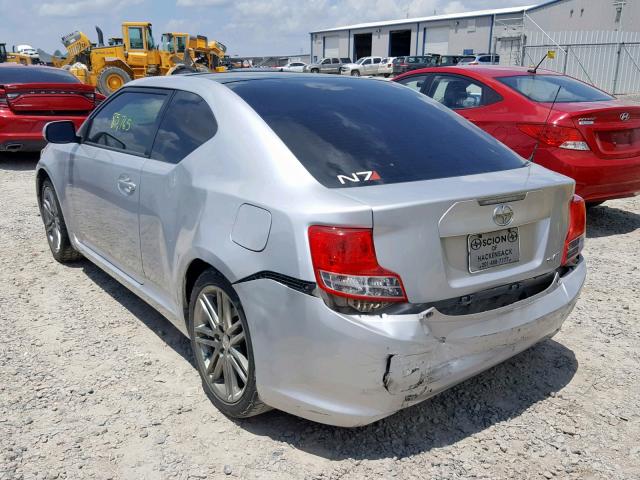 JTKJF5C78B3012464 - 2011 TOYOTA SCION TC ვერცხლისფერი ფოტო 3